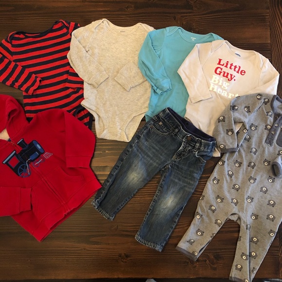 Other - 24 Month Baby Boy Clothes Fall Winter Spring 7 Pc